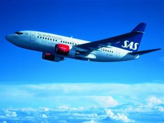 обои Самолет Scandinavian Airlines фото