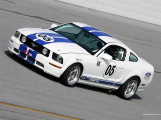 обои Ford Mustang GT Race Car фото