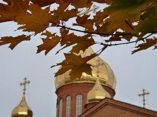 обои Осенне-золотые купола России фото