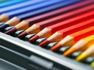 обои Разноцветные карандаши фото
