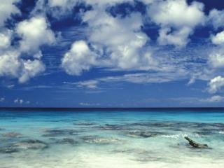 обои Море,   небо и облака фото