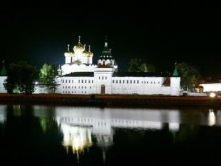 обои Ипатьевский монастырь ночью фото