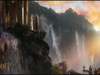 обои Встреча на скале с водопадами фото