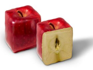 обои Квадратные яблоки фото