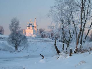обои Утро Русской зимы фото