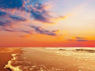 обои Море,   песок и небо фото