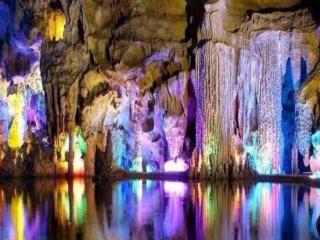 обои Пещера Тростниковой Флейты. Китай фото