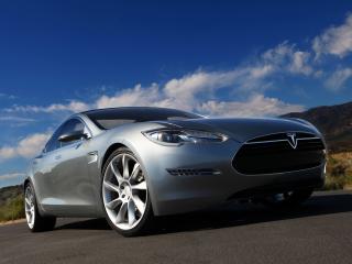 обои Tesla Model S Concept 2009 низ фото