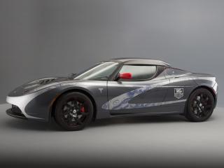 обои Tesla Roadster Sport TAG Heuer 2010 мощь фото