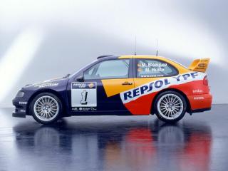 обои Seat Cordoba WRC 2000 сбоку фото