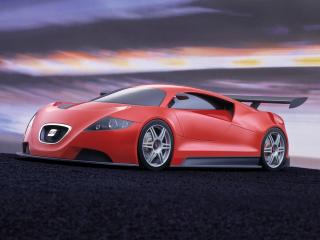обои Seat Cupra GT Concept 2003 боком фото
