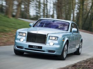 обои Rolls-Royce 102EX Electric Concept 2011 дорога фото