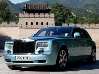 обои Rolls-Royce 102EX Electric Concept 2011 спереди фото
