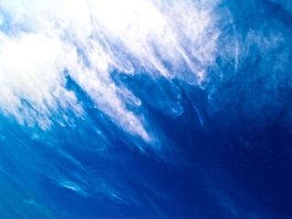 обои Бело-синее небо фото