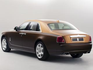 обои Rolls-Royce Ghost Two-tone 2012 зад фото