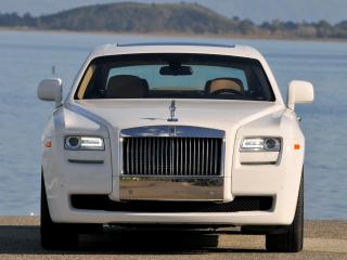 обои Rolls-Royce Ghost US-spec 2009 передок фото