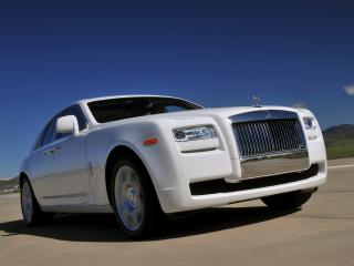 обои Rolls-Royce Ghost US-spec 2009 скорость фото
