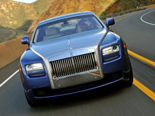 обои Rolls-Royce Ghost US-spec 2009 спуск фото
