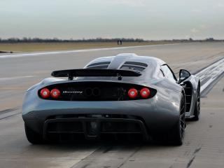 обои Hennessey Venom GT World Speed Record Car 2013 зад фото