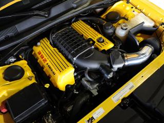 обои Hennessey Dodge Challenger SRT8 392 Yellow Jacket 2013 мотор фото