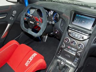 обои ARK Performance Genesis Coupe R-Spec Track Edition 2012 руль фото
