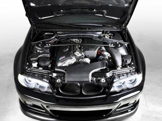 обои EAS BMW M3 Coupe VF480 Supercharged (E46) 2012 движок фото