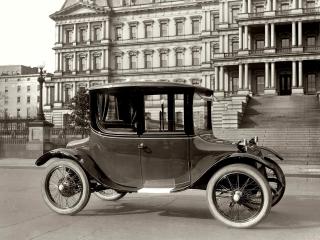 обои Detroit Electric Coupe 1921 бок фото