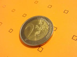обои Монета 2 евро фото