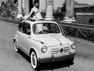 обои Fiat 600 1955 маленькая фото