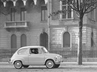 обои Fiat 600 D (100) 1965 город фото