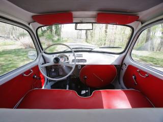 обои Fiat 600 D Multipla 1960 салон фото