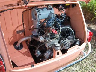 обои Fiat 600 Jolly 1958 двигатель фото