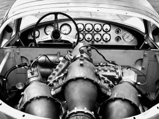 обои Fiat Turbina Prototype 1954 мотор фото