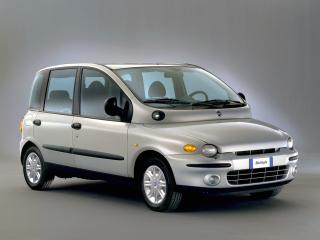 обои Fiat Multipla 2001 серебристая фото