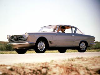 обои Fiat 2300 S Сoupe 1965 девушка фото