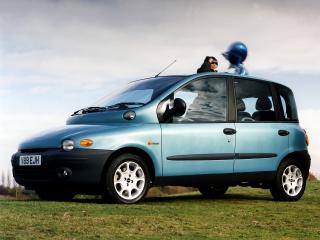 обои Fiat Multipla UK-spec 1999 бок фото
