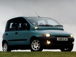 обои Fiat Multipla UK-spec 1999 фары фото