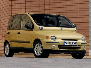 обои Fiat Multipla UK-spec 2001 передок фото