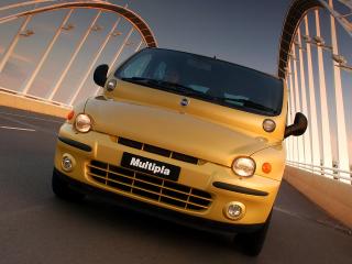 обои Fiat Multipla ZA-spec 2001 на мосту фото