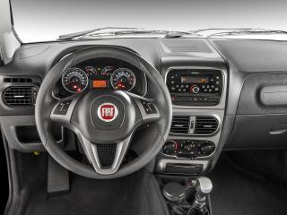 обои для рабочего стола: Fiat Strada Trekking CD 2012 руль