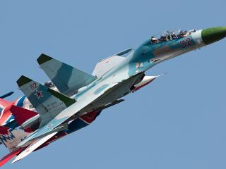 обои ВВС России в воздухе фото