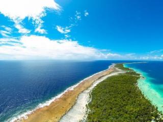 обои Райский остров в океане фото