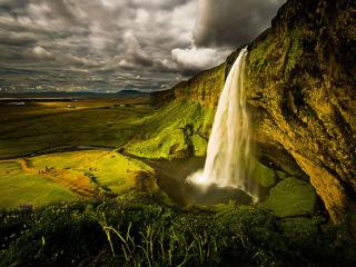 обои Водопад Исландии фото