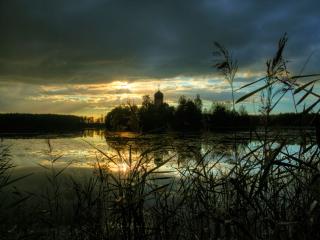обои Введенское озеро фото
