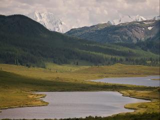 обои Белая гора - Царица Алтайских гор фото