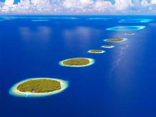 обои Частные острова на Мальдивах фото