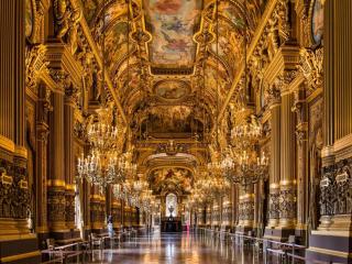 обои Парижская Опера в Большом фойе фото