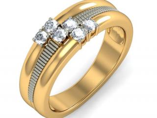 обои Золотое кольцо с бриллиантом фото