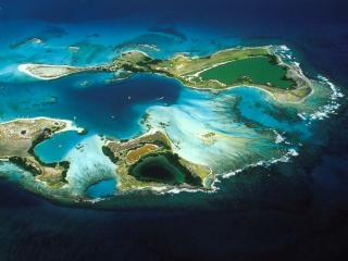 обои Архипелаг Лос Рокес в Карибском море фото