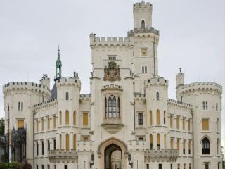 обои Замок Глубока-над-Влтавой. Чехия фото